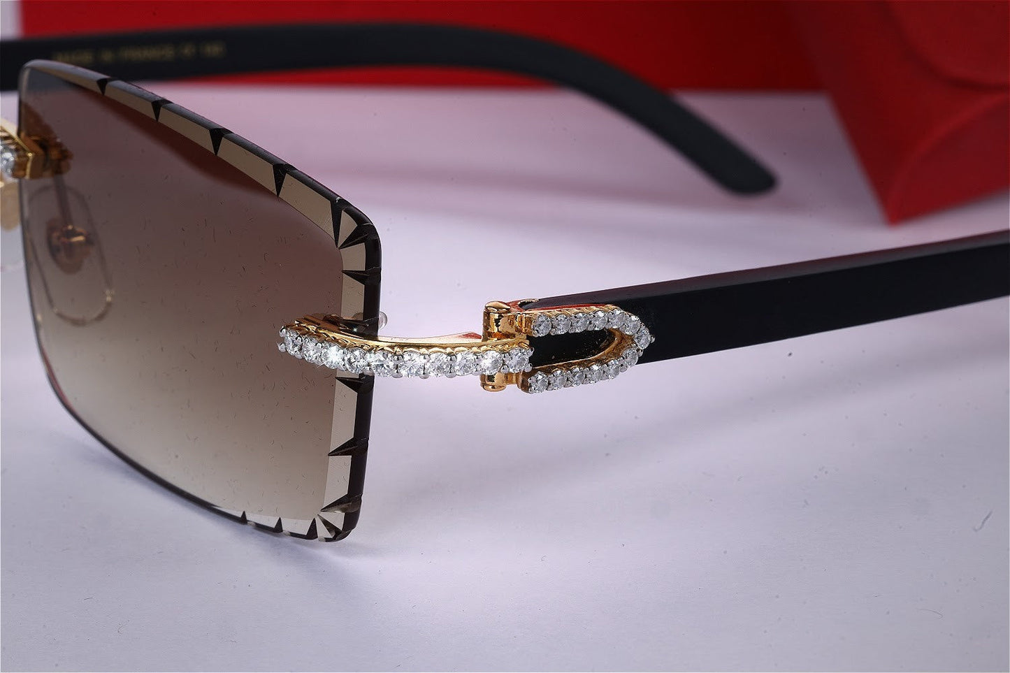 Luxurious Moissanite Diamond Sunglasses for Sparkling Style