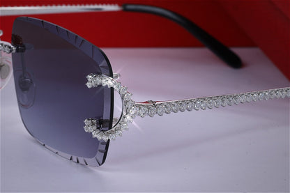 Vvs Moissanite Diamond Sunglasses