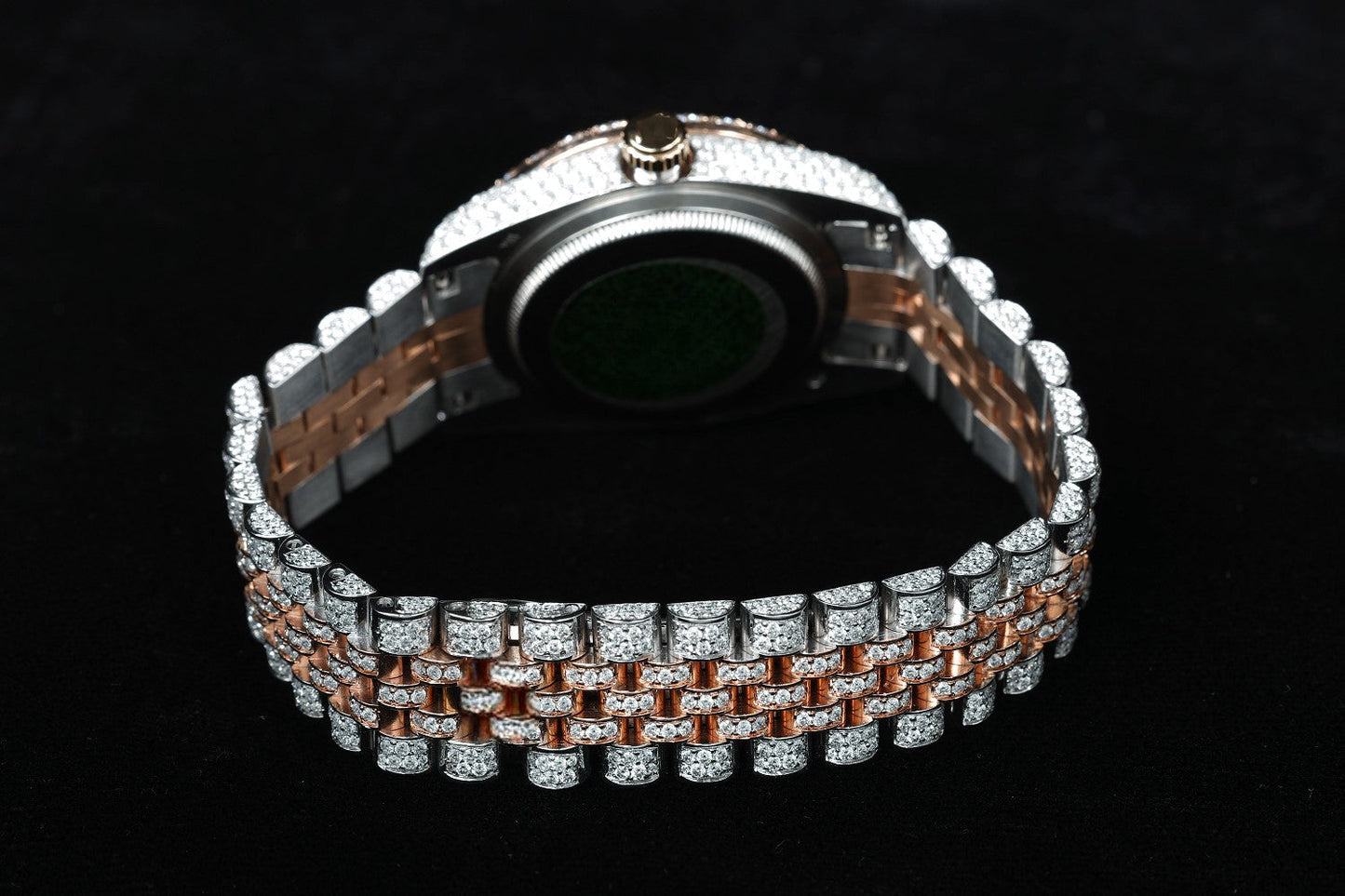 Round Dial Vvs Diamond Watch