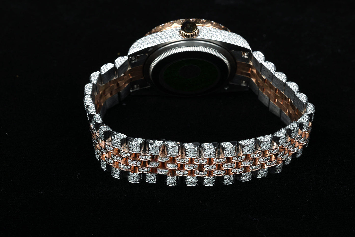 Premium Automatic Movement Watch Fully Iced Out